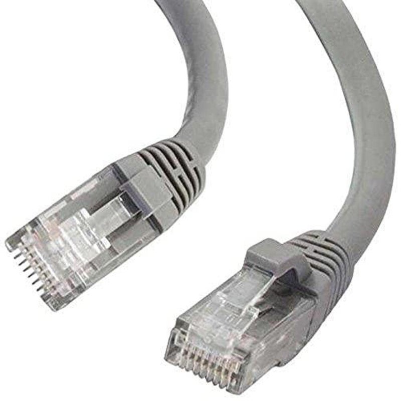 C2G Legrand Cat6 Ethernet Cable, Snagless Unshielded Cat6 Patch Cable, Gray Network Patch Cable, 25 Foot UTP Ethernet Network Patch Cable, 1 Count, C2G 27135 - Image 1